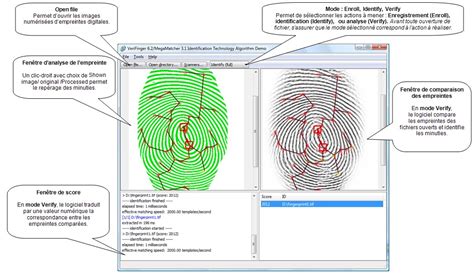 Logiciel De Comparaison D Empreintes Digitales Verifinger Svt Lille