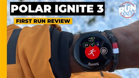 Polar Ignite 3 First Run Review Garmin Venu 2 Rival With AMOLED Put To