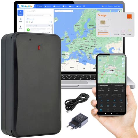 Lokalizator GPS z Baterią 10000mAh do Auta Nadajnik z Magnesem Bez