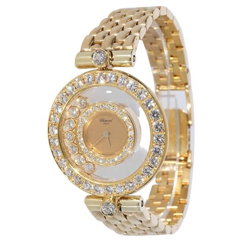 Chopard Happy Diamond 20 5691 Women S Watch In 18kt Yellow Gold For