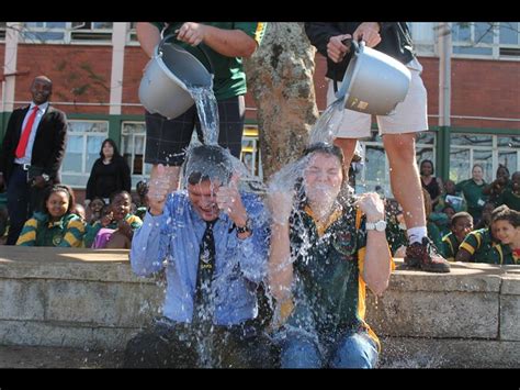 Principal Accepts The Ice Bucket Challenge Zululand Observer