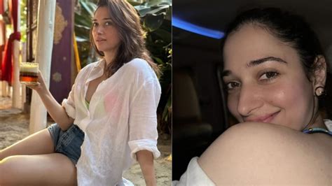 Tamannaah Posts Pics Of New Year Holiday In Goa Fans Ask About Vijay