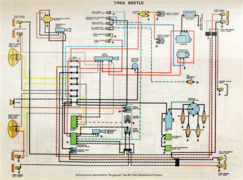 Wiring Diagram For 1971 Vw Beetle Headlight Switch