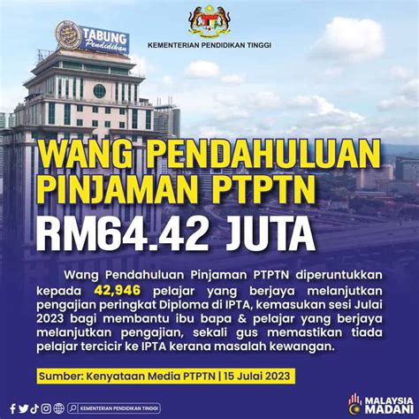 Wang Pendahuluan Ptptn Cara Semakan Wpp