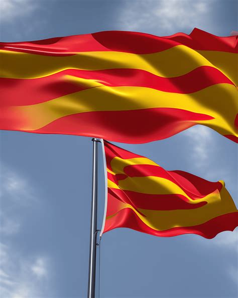 Spain Flag 8k Vibrant 4k · Creative Fabrica