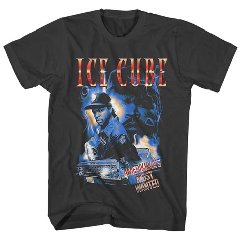 Ice Cube T Shirt Amerikkkas Most Wanted Ice Cube Shirt