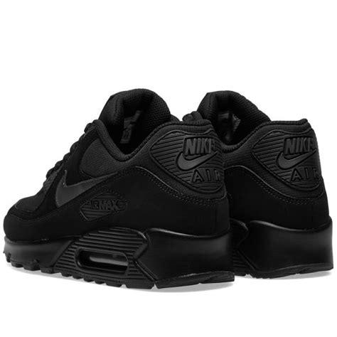 Nike Air Max 90 Essential Black And Anthracite End Uk