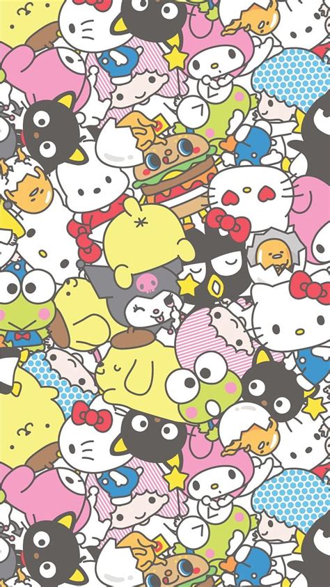 Personajes De Sanrio Fondo De Pantalla Del Teléfono Pxfuel