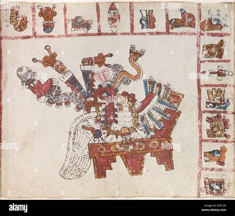 Aztec Art Codex Hi Res Stock Photography And Images Alamy