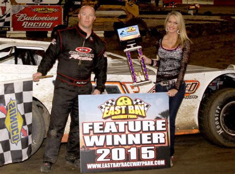 Peacock Wins Crate Late Model Feature At East Bay