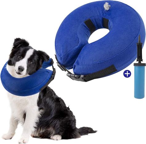 Slowton Collar De Recuperaci N Para Perro Inflable C Modo Cono