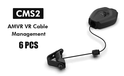 AMVR VR Cable Management System 6 Packs Ceiling Pulley System For