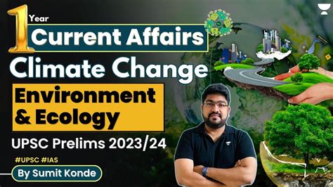 1 Year Current Affairs On Climate Change Environment Ecology UPSC