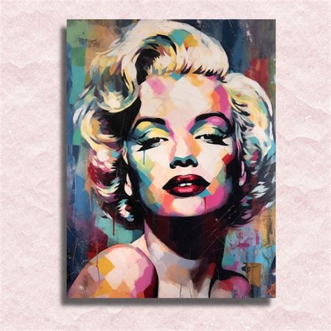 Marilyn Monroe Paint By Numbers Kit Painting By Numbers Shop