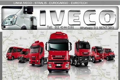 Linha Iveco Stralis Eurocargo Eurotech Far Is Depo E Latarias