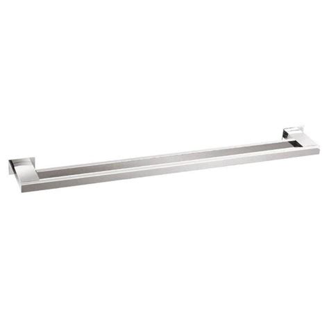 Toalheiro Duplo Cm Inox Kromus Rt Porta Toalha Toalheiro