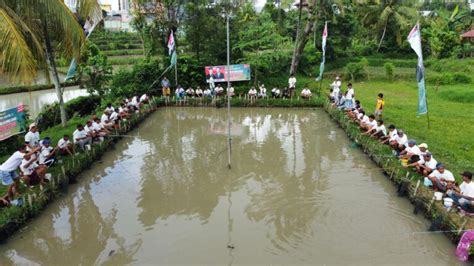 Gelar Mancing Gratis Relawan Kenalkan Visi Misi Ganjar Mahfud Ke