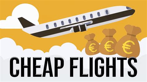 How To Book The Cheapest Flight Possible Youtube