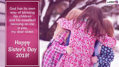 Happy Sisters Day 2019 Wishes Whatsapp Stickers  Image Messages