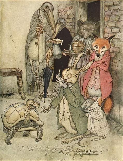 Arthur Rackham Illustrations For Aesop S Fables 1912 Arthur Rackham