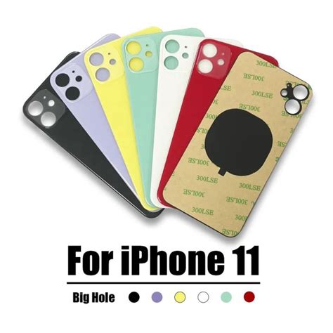 Back Glass For Iphone Back Cover Big Hole Glass With Doule Side