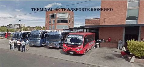 Terminal De Transporte De Rionegro Tel Fono Direcci N Y Horarios