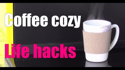 5 Coffee Cozy Life Hacks Or Tricks Youtube