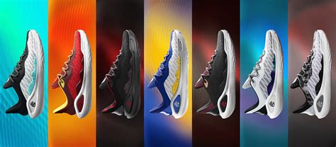 Curry Brand Reveals 7 Colorways Of Stephen Currys New Signature Shoe