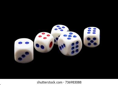 Dice Game Isolated Black Background Stock Photo 451238098 | Shutterstock