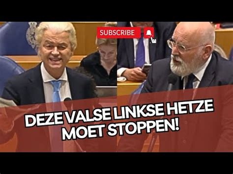 Debat Ontspoort Wilders Schoof Slopen Timmermans Dassen Jetten