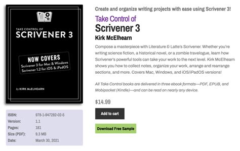 Scrivener 3 for Windows users - ScrivenerVirgin