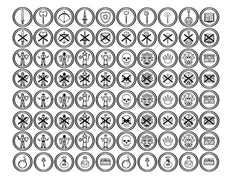 Printable tokens for your enjoyment : r/dndtokens