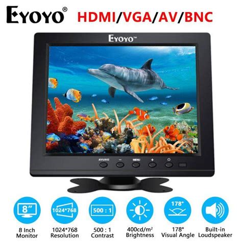 Eyoyo Inch Raspberry Pi Hdmi Monitor X Ips Screen Computer