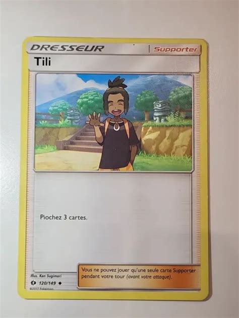 Carte Pokemon Tili Soleil Et Lune Eur Picclick Fr