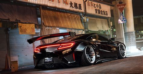 Liberty Walk body kit for Honda NSX NC1 买带送货安装实惠的价格和保证