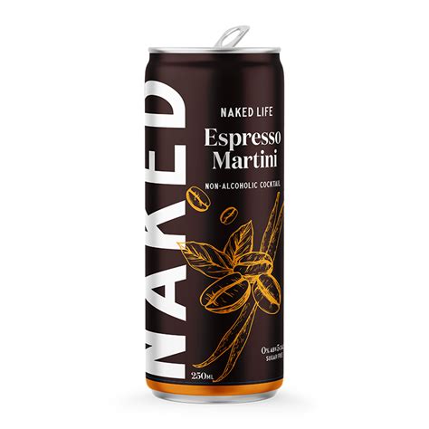 Naked Life Non Alcoholic Spirits Espresso Martini From Australia Winner Of Gold Medal At The