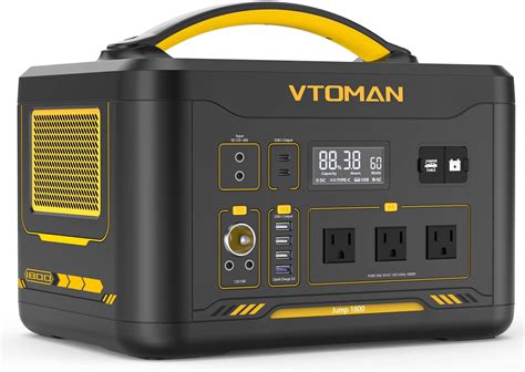 VTOMAN Station D Alimentation Portable 1800 W 1800 W 1548 Wh LiFePO4