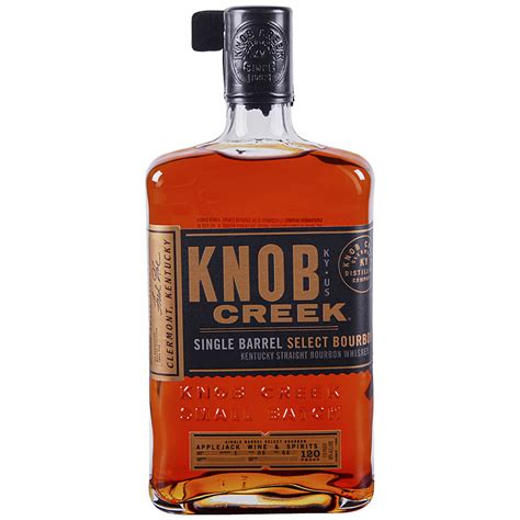 Knob Creek Single Barrel Bourbon 750 ml - Applejack