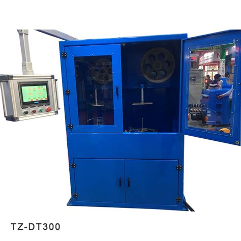 Vertical Double Layer Auto Cable Wire Tapping Machine Taizheng