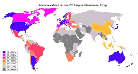 Ranking De Paises Por Calidad De Vida Invertiryespecular