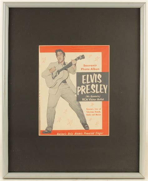 Lot Detail Elvis Presley Original Rca Souvenir Photo Album