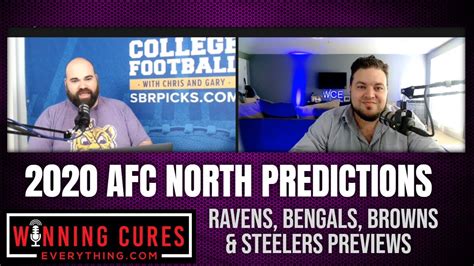 Afc North 2020 Nfl Preview And Predictions Youtube