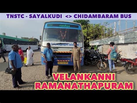 Tnstc Velankanni To Ramanathapuram Bus Travel Chidambaram