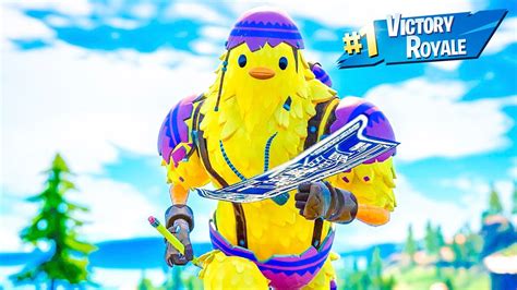 Cluck Skin Solo Win Full Gameplay Fortnite Chapter 2 Season 6 No Commentary Ps4 Console Youtube