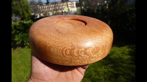 Wood Turning With Naked Turner Turns Lacewood Bowl Youtube