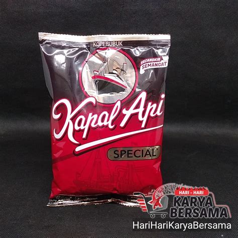 Jual Kopi Bubuk Kapal Api Special Gr Shopee Indonesia