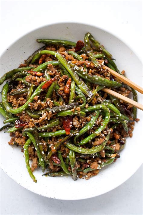 Szechuan Pork And Green Bean Stir Fry Whole30 Paleo Every Last Bite