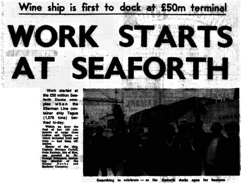 Liverpool1207 On Twitter Liverpool Otd 1972 Royal Seaforth Dock
