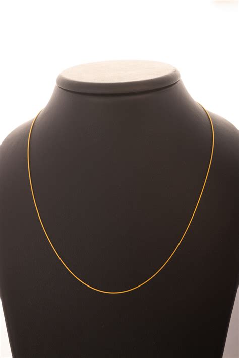 Schlangen Kette Ca 45 Cm 585 Gold Ca 2 00g SHOPLC