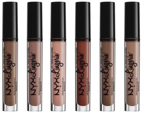 NYX The Perfect Nude Lip Lingerie Set Of 6 ShopStyle